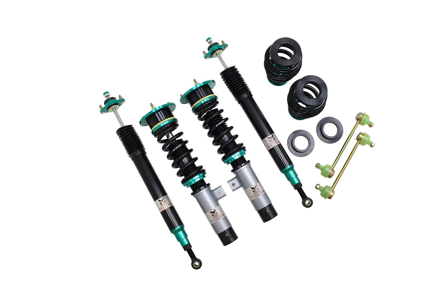 Megan Racing Coilover Damper Kit for BMW M3 (E46) 2001-2006 32-level adjust, 8kg/mm front, 10kg/mm rear
