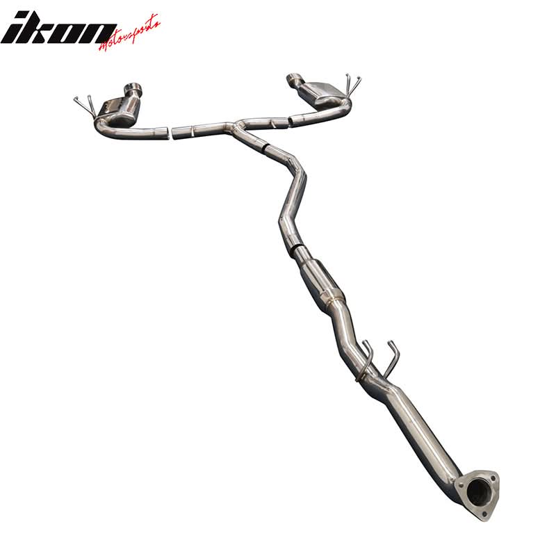 Fits 16-21 Civic 1.5L Catback Exhaust System & Rear Diffuser LED Light