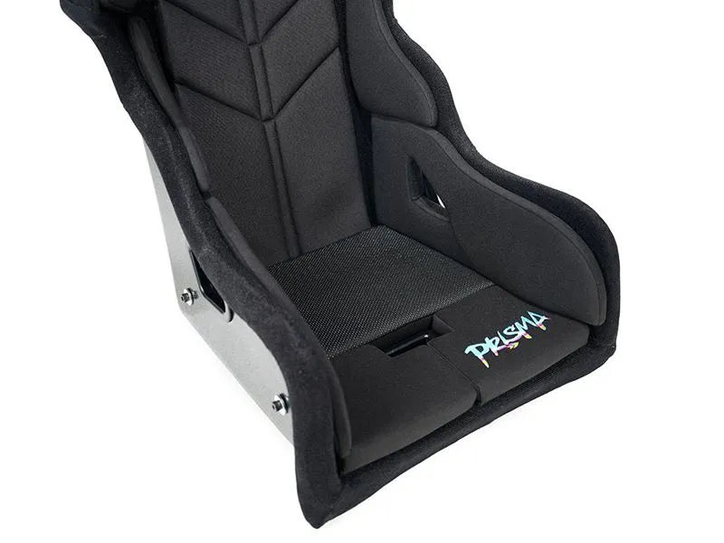 NRG Prisma Fia Halo Nitros Competition Seat with Competition Fabric, FIA homologated, Black
