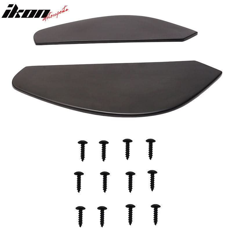 2012-2014 Chevrolet Sonic 4Dr Sedan 2 Piece Rear Bumper Lip Splitter