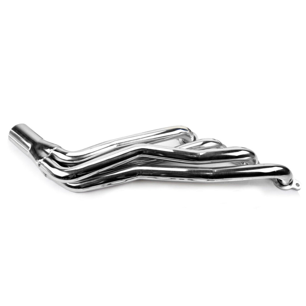 SPDZ1 Long Tube Headers | Chevy Silverado / Suburban / Tahoe / GMC Sierra / Yukon (2007-2014) 4.8L / 5.3L / 6.0L / 6.2L – Full Polished Stainless Steel