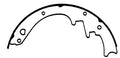 Porterfield Brake Shoes for 1971 MERCURY COUGAR w/Front Discs