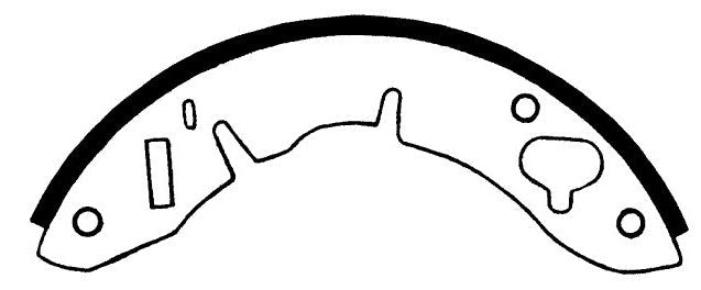 Porterfield Brake Shoes for 1964 MG MIDGET w/Front Discs