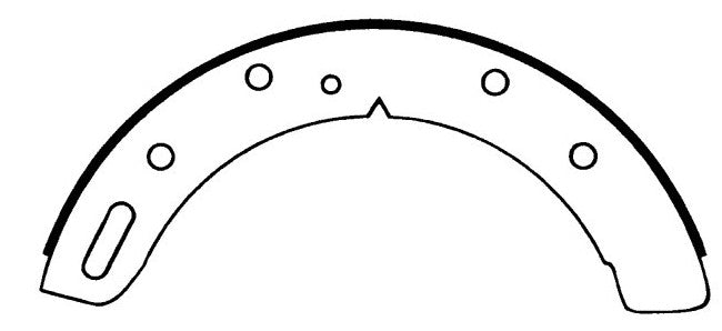 Porterfield Brake Shoes for 1969 TRIUMPH TR 6