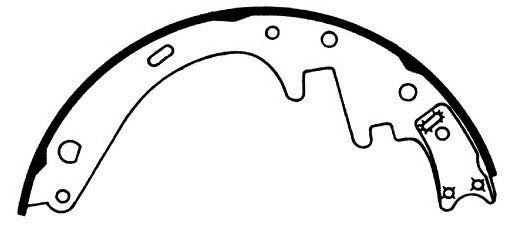 Porterfield Brake Shoes for 1988 FORD BRONCO