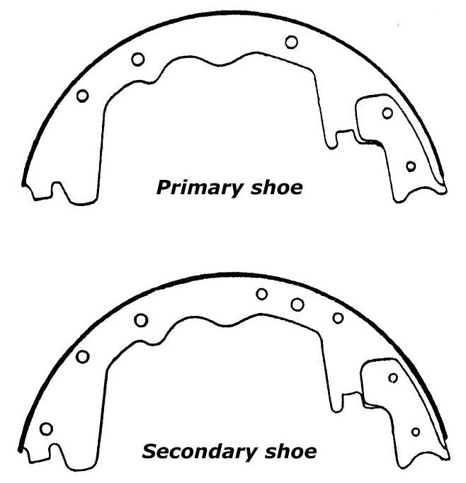 Porterfield Brake Shoes for 1999 FORD F150 2WD Rear Drum 7 Lug