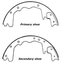 Porterfield Brake Shoes for 1993 FORD F250 3/4 Ton 2WD Rear Drum 7 Lug