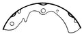 Porterfield Brake Shoes for 1974 MAZDA RX 2