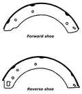 Porterfield Brake Shoes for 1968 MG MGC