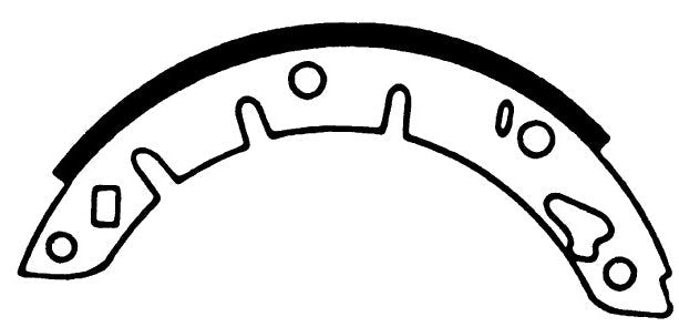 Porterfield Brake Shoes for 1979 MG MGB GT