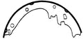 Porterfield Brake Shoes for 1973 PONTIAC LE MANS Wagon
