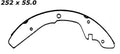 Porterfield Brake Shoes for 1980 VOLKSWAGEN TRANSPORTER