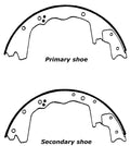 Porterfield Brake Shoes for 1993 FORD F350 1 Ton 2WD DRW  3 1/2 Rear Shoe