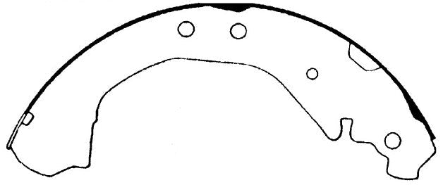 Porterfield Brake Shoes for 1989 CHEVROLET K1500 4WD 10" R/Drum Std Cab HD Ch