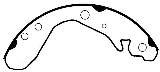 Porterfield Brake Shoes for 2006 HONDA INSIGHT CVT