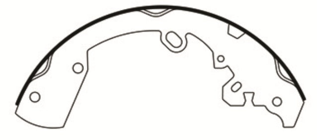 Porterfield Brake Shoes for 2006 DODGE DAKOTA 4WD