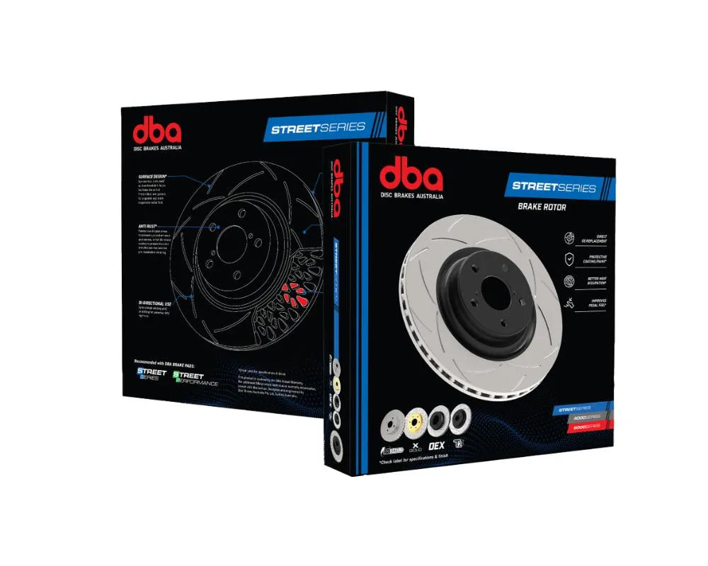 DBA Street Series En-Shield Plain Rotor - Front BMW 525i E60 2004-2007