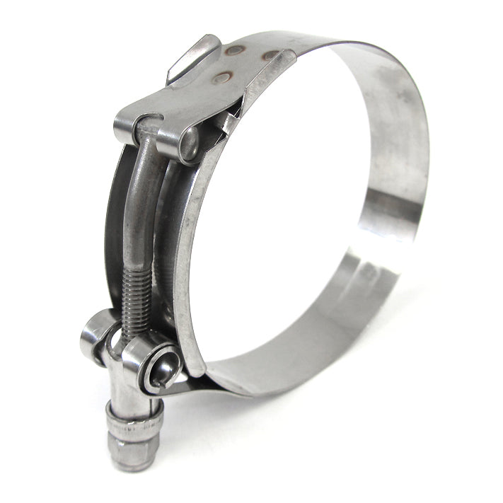 HPS Performance Products HPS Stainless Steel T-Bolt Hose Clamp Size # 108, fit 4" ID hose, Range: 4.25" - 4.57"