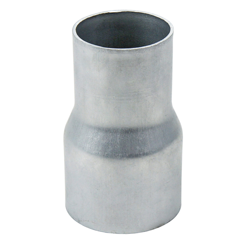 HPS Performance Products HPS 3-1/2" - 4" OD, 4" Long 6061 Aluminum Step Up Transition Joiner Reducer Tube Piping
