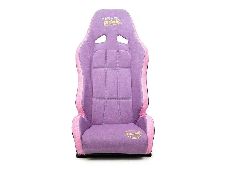 NRG Defender water resistant steel frame suspension seats Purple