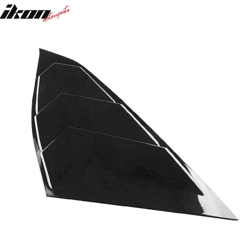 2018-2022 Honda Accord Sedan OE Style Gloss Black Window Scoop