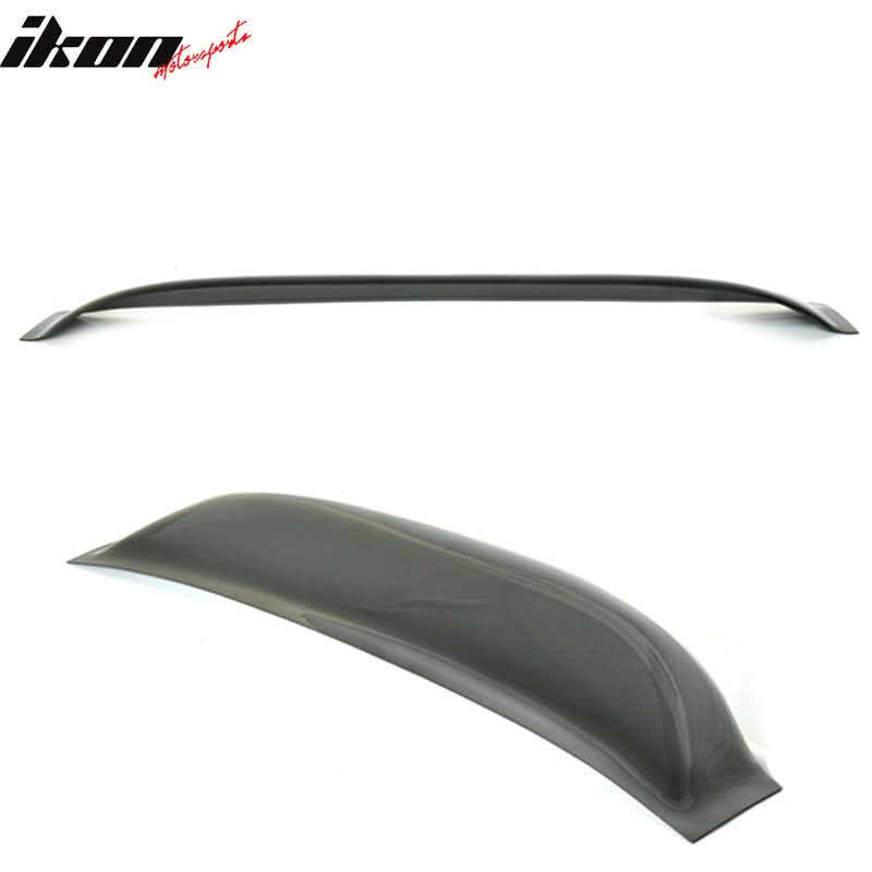 2012-2015Â Honda Civic 4Dr Black Rear Roof Window Spoiler Visor Acrylic
